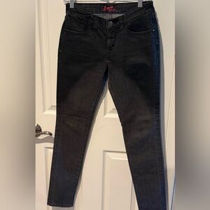 Levi's Demi Curve skinny jeans Two Tone Black Sz 27